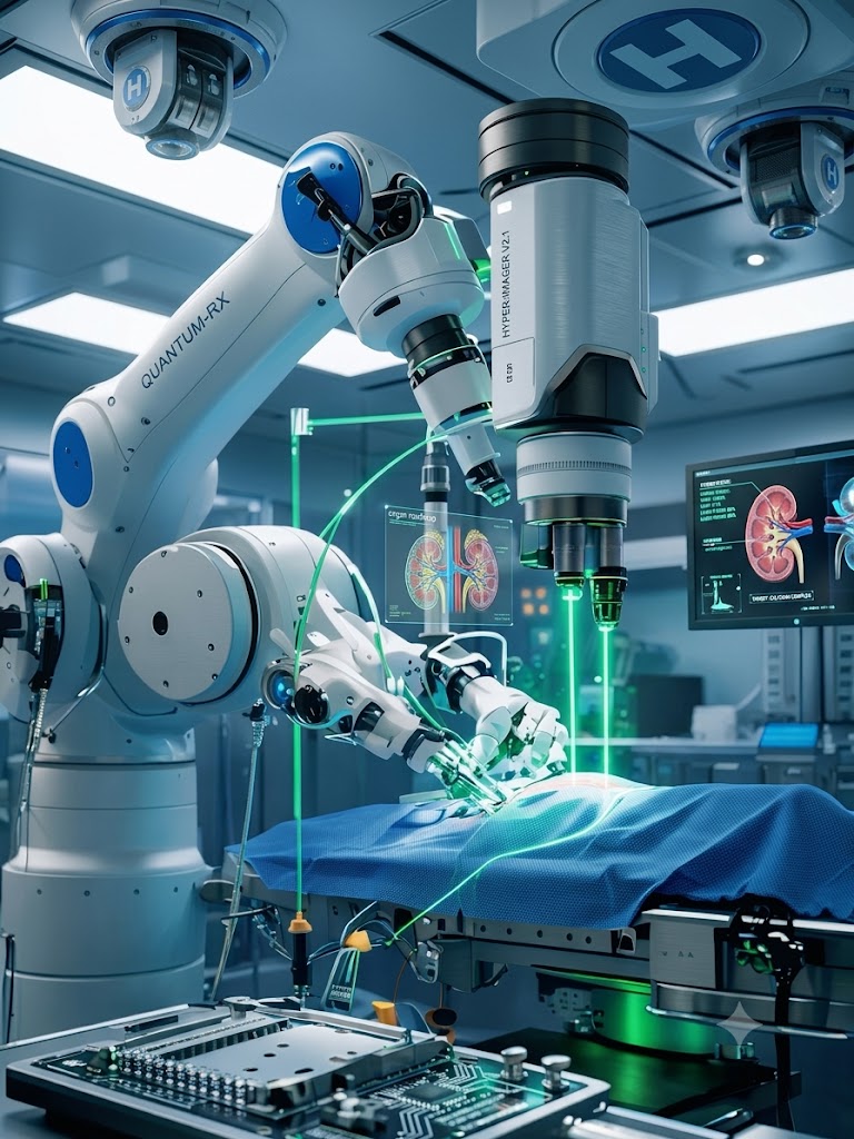 img-fluid Advanced robotic surgery system